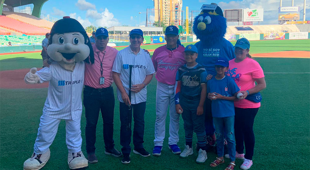 Cancer ponched at the ball park