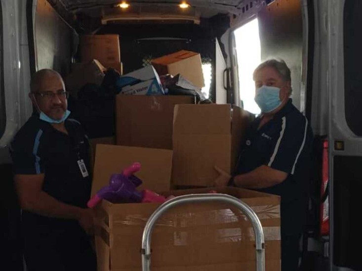 Un donativo de $20,000 que alivia durante la emergencia