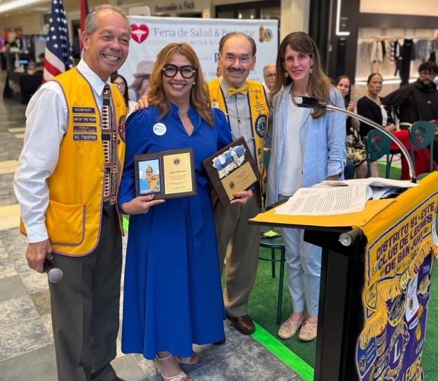 Patrocinio Feria de Salud del Club de Leones