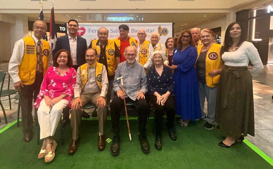 Patrocinio Feria de Salud del Club de Leones